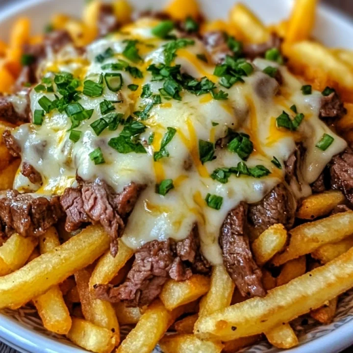 Philly Steak Cheese Fries: A Flavorful Delight