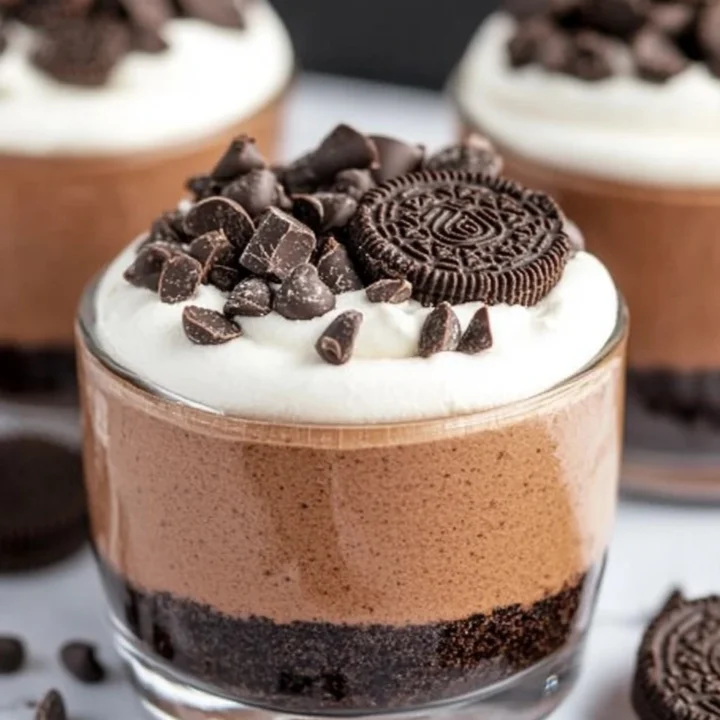 Oreo Chocolate Mousse Cups Recipe