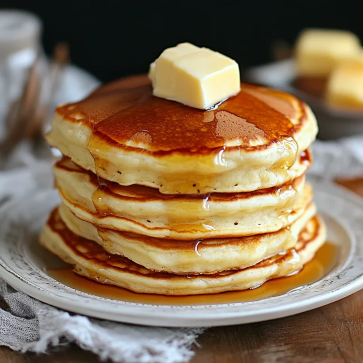 Fluffy Old Fashioned Pancakes