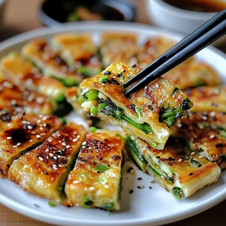 Crispy Korean Spring Onion Pancake