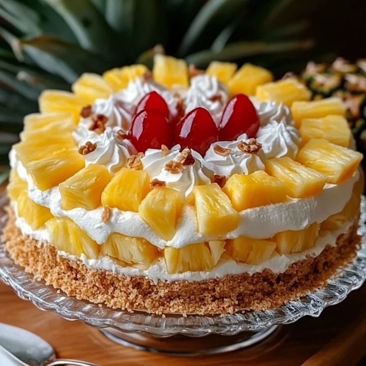 Juicy Pineapple Heaven Cake Recipe