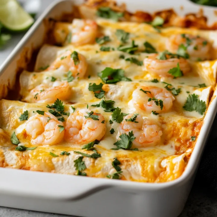 Creamy Shrimp Enchiladas Recipe