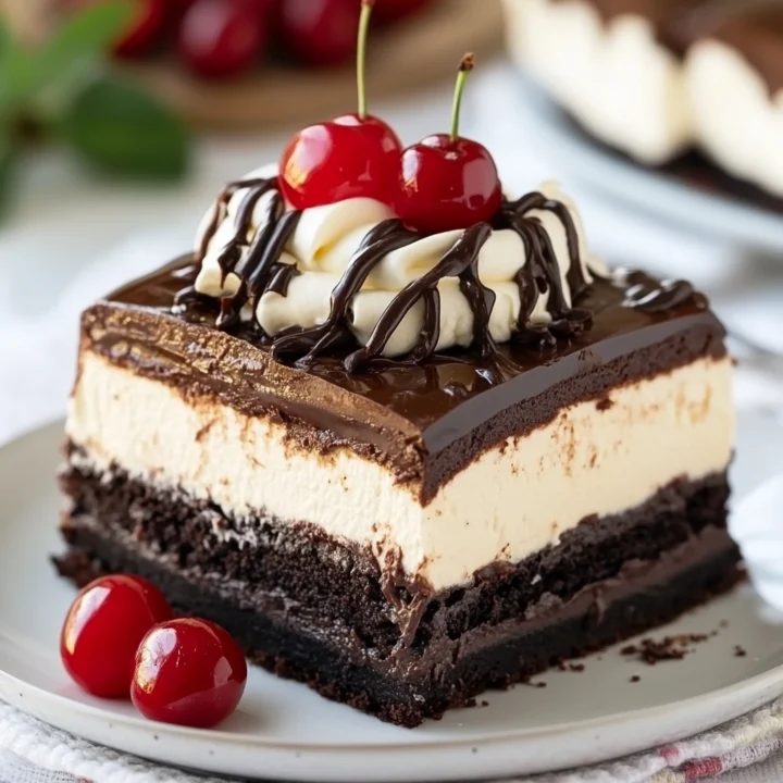 Brownie Sundae Cheesecake Dessert Recipe