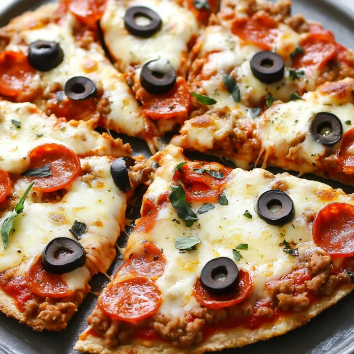 Ground Chicken Pizza Crust Recipe