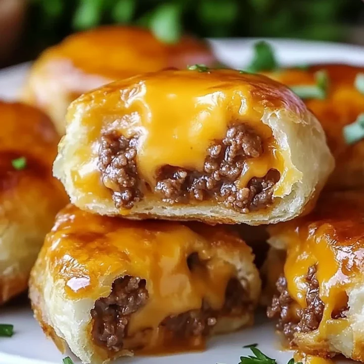 Cheesy Beef Filled Snack Bites