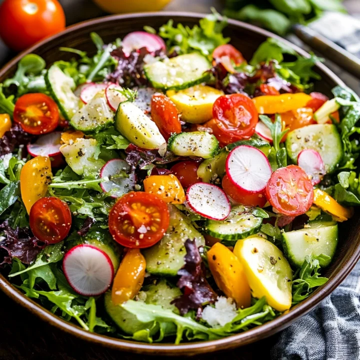 Fresh Spring Garden Salad Recipe