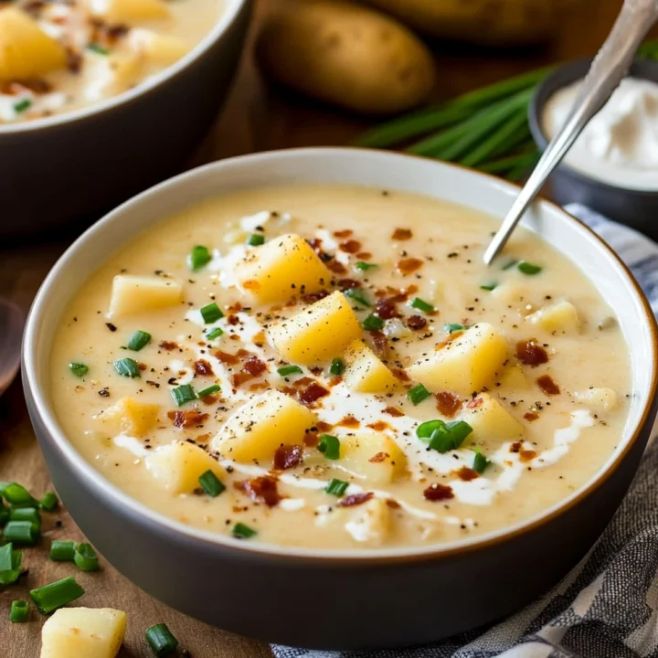 Easy Homemade Potato Soup Recipe