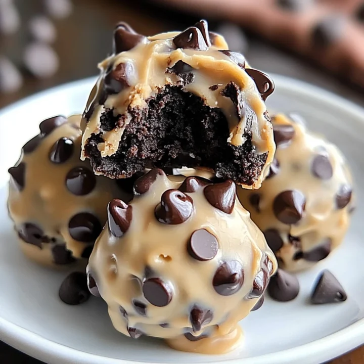 Chocolate Chip Cookie Dough Bombs: The Ultimate Indulgence