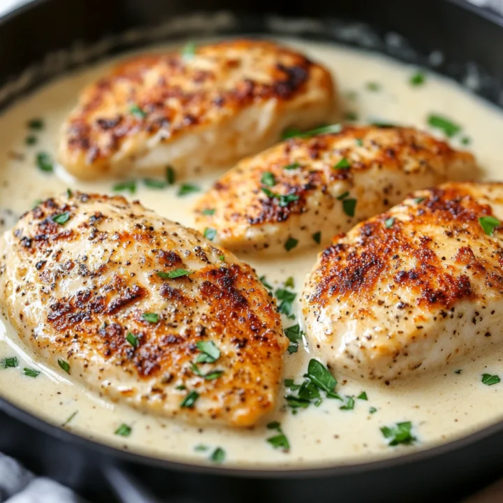 Creamy Garlic Parmesan Chicken Recipe