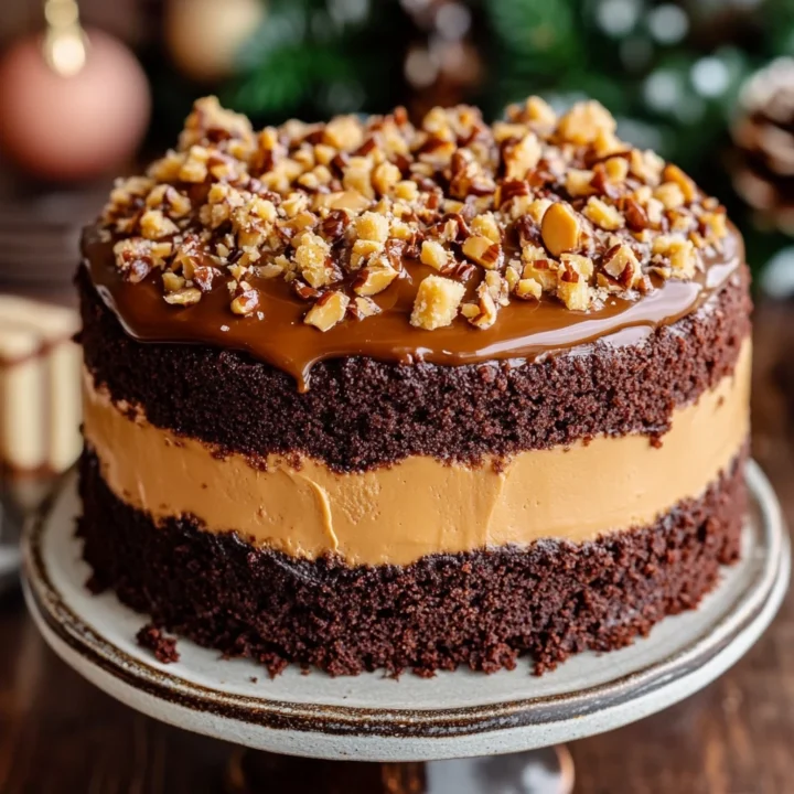 Christmas Toffee Crunch Cake Recipe