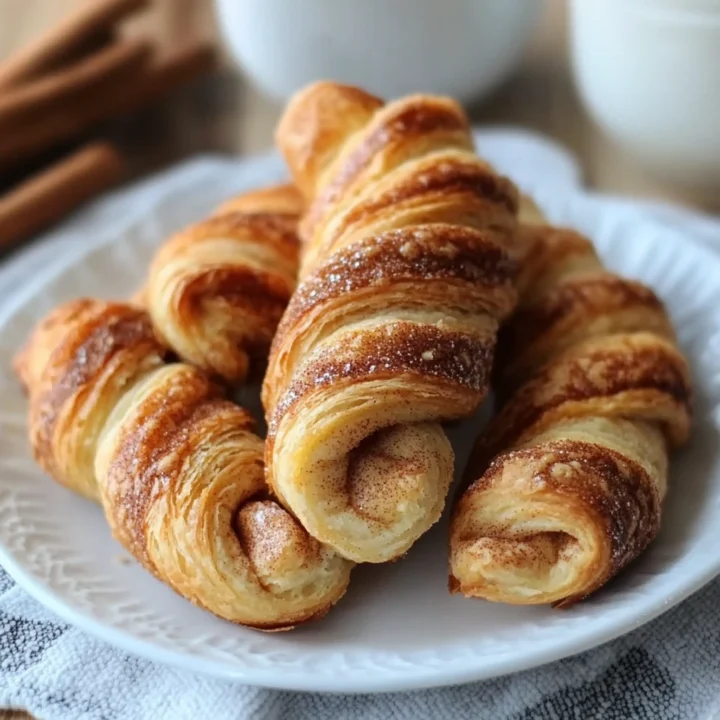 Irresistible Sweet Cinnamon Twist Pastries