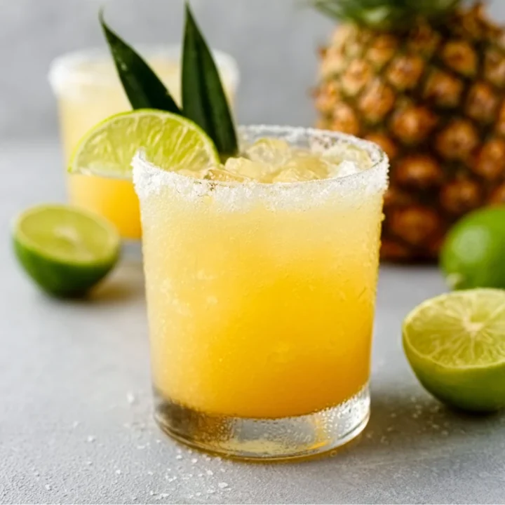 Easy Pineapple Margarita Mocktail Recipe