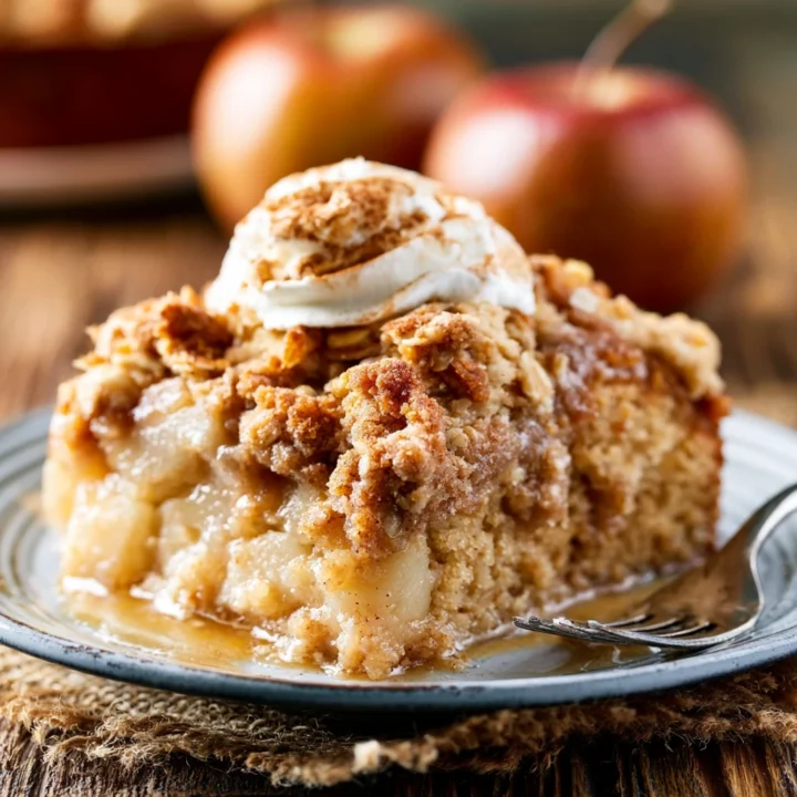 Classic Apple Crumble Cake Recipe