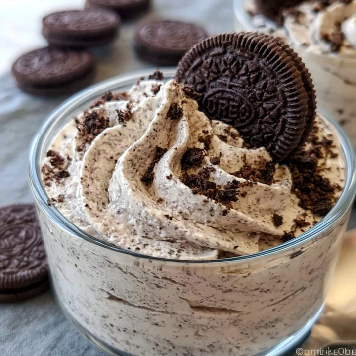 Easy Three-Ingredient Oreo Mousse