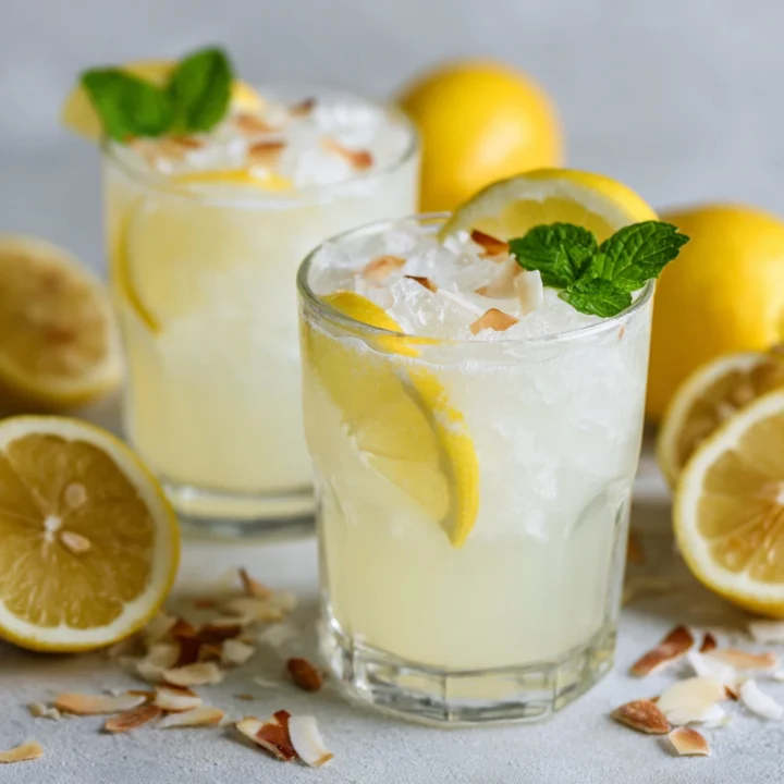 Easy Coconut Lemonade Drink Recipe
