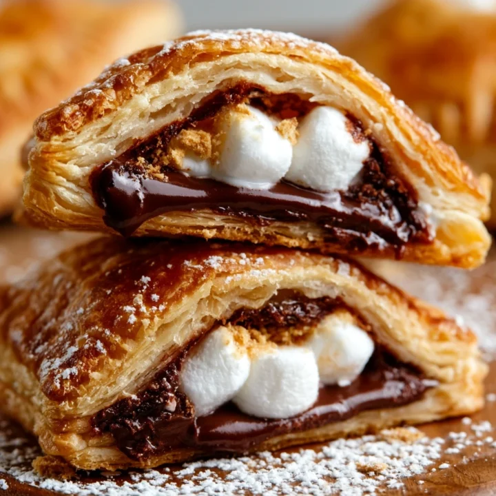Buttery S’Mores Hand Pies Recipe