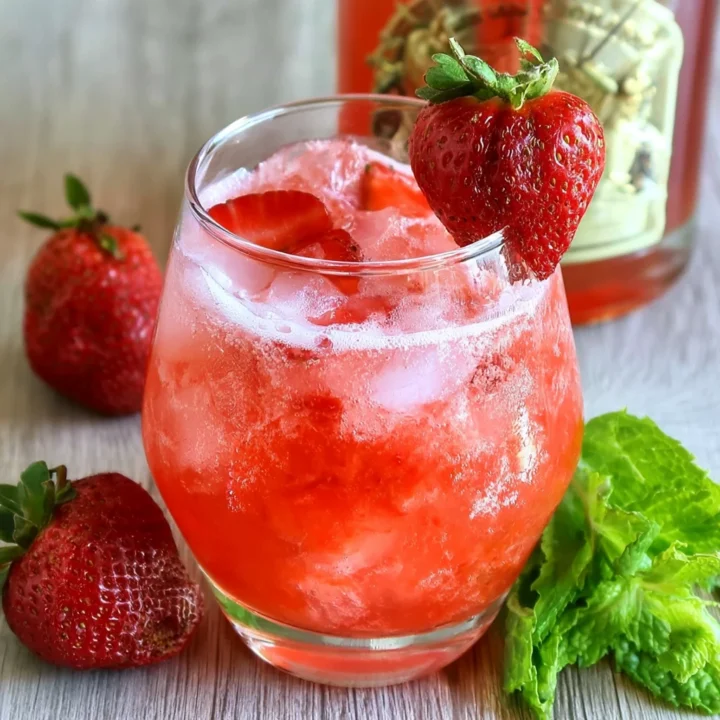 Strawberry Coconut Rum Punch Recipe