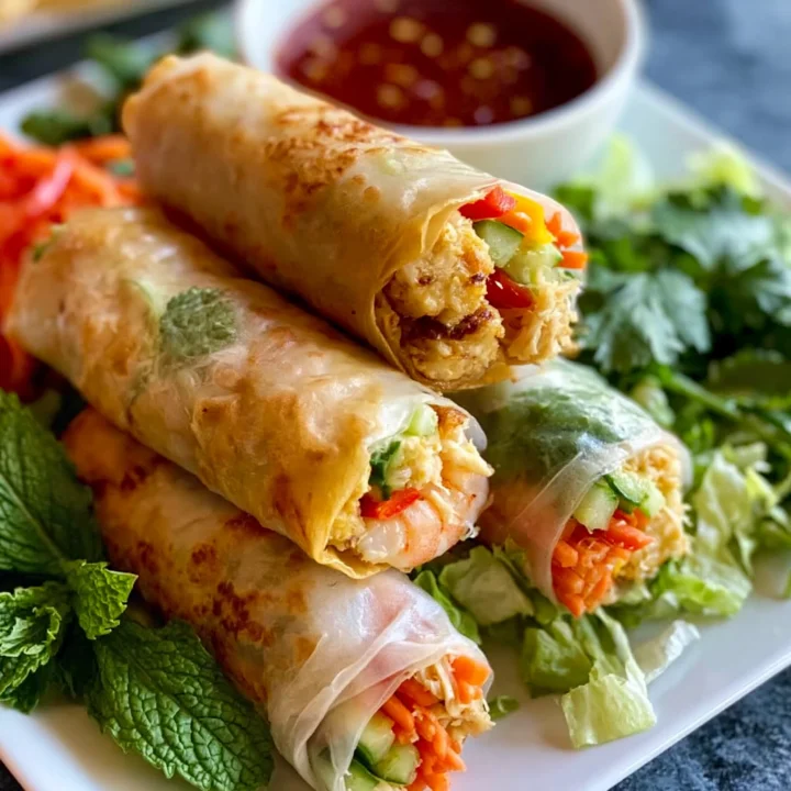 Easy Delish Thai Spring Rolls